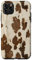 iPhone 11 Pro Max Cow Pattern print Case