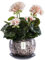Blumentopf Rund Keramikkugel Ø10,5 cm H 9,5 cm L Braun Mosaik Glanz mit Untersetzer Rund Blumenarrangements, einzigartige Musterdekoration, originelle Dekoration, Sukkulenten Geranien Grünpflanzen