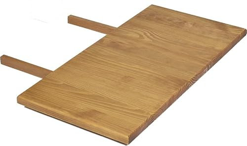 Ansteckplatte 50x80 Brasil Rio Classico oder Rio Kanto - Pinie Massivholz Echtholz - Größe & Farbe wählbar - für Esstisch Tischverlängerung Holztisch Tisch Erweiterung ausziehbar Brasilmöbel