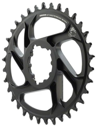 Sram Unisex – Erwachsene X-Sync2 Eagle Kettenblatt, Schwarz, Einheit