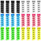Larcenciel Cable Protector/Wire Repair/Pet Bite Cable Case/Cord Identification Cover,24 Pc Type-C Cord Protector Headphone Adapter Saver Spiral USB Cable Wrap Strain Relief Data Cord Sleeve