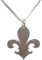 MASBARATA Collier avec fleur de lys