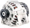 RIDEX 4G0053 Lichtmaschine Generator Alternator 90A 12V mit Riemenscheibe mit Keilrippenriemenscheibe