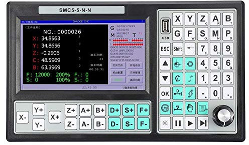 Keenso Motion Controller 5-Achsen-Motion-Controller 500 kHz Offline-Motion-Controller CNC-Gravur CNC-Hochleistungscontroller