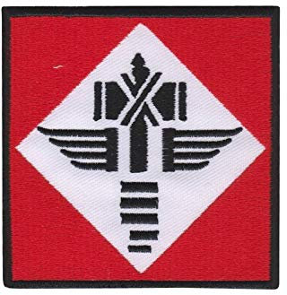 Manowar Sign of The Hammer Aufnäher Besticktes Patch zum Aufbügeln Applique