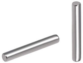 Yesallwas 30PCS 6mm x 40mm Dowel Pin 304 Stainless Steel Shelf Support Pin Metal Fasten Elements Used On Precise Location (6mm x 40mm 30PCS)