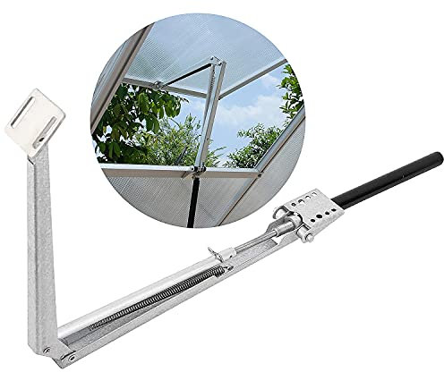Automatischer Fensteröffner,Fensterheber für Gewächshaus, Temperaturgesteuert Hubkraft 7 kg Hubhöhe 45 cm Ersatzzylinder fensteröffner Solarselbstwärmeempfindlicher Kit