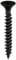 5x40 (10x1.1/2) Black Wood Screws Countersunk Phillips Head Small Steel Screws Chipboard MDF Cabinet Furniture (Pack of 20, 50, 100) (20)