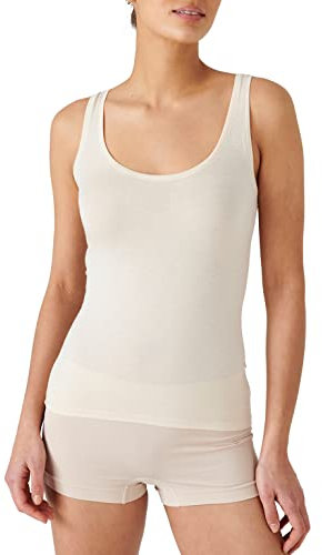 Damart - Débardeur Thermolactyl Invisible, Femme, Marron, Taille XS, sans Manches