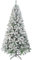 VEYLIN Künstlicher Weihnachtsbaum mit Schnee und Metallständer, 1,83 m