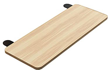 Changzixlaw Bandeja extensora de Escritorio,Bandeja extensora de Escritorio ergonómica,Bandeja Plegable para cajón de Teclado,Cajón para Teclado,Abrazadera sin perforación