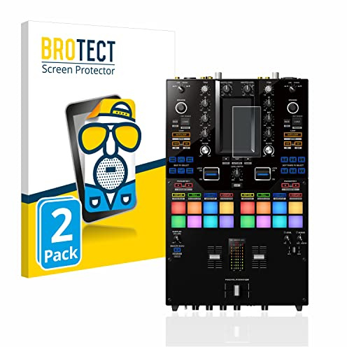 BROTECT Entspiegelungs-Schutzfolie für Pioneer DJM-S11 (2 Stück) Matte Displayschutz-Folie, Anti-Reflex, Anti-Fingerprint