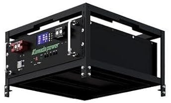 5KWh 48V / 51,2V 100Ah Speicher PV Solar Akku LiFePO4 Lithium Batterie (Speicher 5,12kWh + Rack)