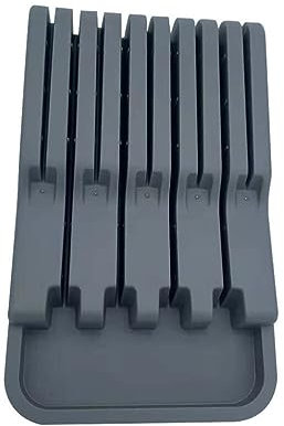 UPKOCH Porta Cuchillos De Cocina Bloque De Carnicero Almacenamiento De Cuchillos De Cocina De Cajón Bandeja Organizadora De Cuchillos Bien Páginas Caja De Almacenaje