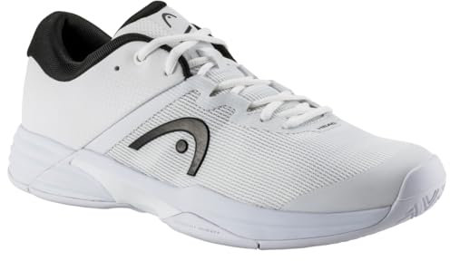 HEAD Herren Revolt Evo 2.0 Mens Tennisschuhe, Weiß Schwarz, 42 EU