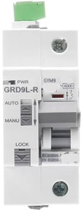 BSAXITHZB Riarmo Automatico Montato su Guida con Interruttore magnetotermico monofase GRD9L-R GYM9 1P MCB 6KA(GYM9-1P-MCB-16A)