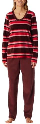 Schiesser Damen Langer Schlafanzug Pyjama Lang - 183059