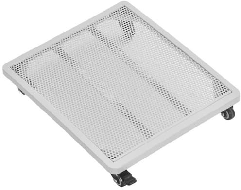 KITCISSL Estanteria Plantas Bandeja For Plantas, Soporte Plantas Interior Carrito For Plantas, Soporte Plantas Soporte Plantas Interior De Malla Metálica Transpirable Bandejas(Bianco,50x60cm)