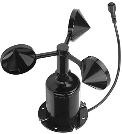 Anemometer mit Windgeschwindigkeitssensor von Drei Tassen Typ Umgebungssignalausgang von 0-70 M/s
