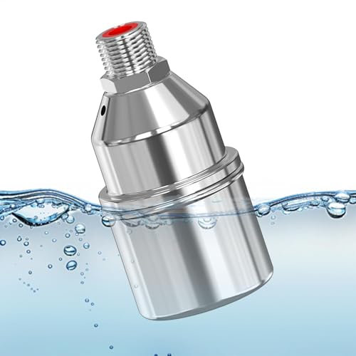 FmtwPhn Schwimmerventil für Wassertank, Wasserschwimmerventil - Automatisches Poolfüllventil | Waterline -Controller aus Edelstahl für Zisterne Aquarium Vieh Trog und Pool