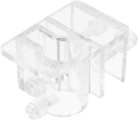LOORGVEL Acryl Schlauchhalterung Wasserrohrklemme für Aquarium Wasserschlauchbefestigung Sicherer Rohrschellenclip zur Schlauchfixierung im Aquarienfilter