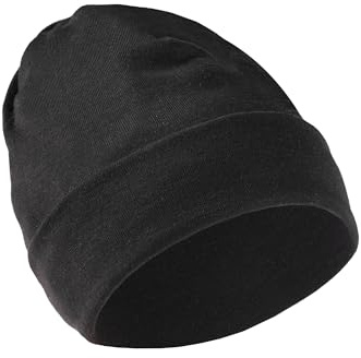Engel Natur Beanie Mütze aus Wolle-Seide