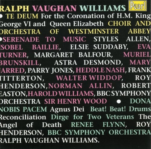 Vaughan Williams: Vocal Works