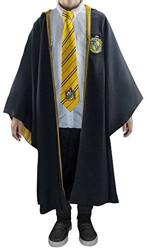 Cinereplicas Harry Potter - Hogwarts Robe Hufflepuff - XS/Kids - Official License