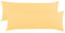 CelinaTex BeBasic Kissenbezug Doppelpack XXL 40 x 200 cm Creme gelb Mikrofaser Seitenschläferkissen Bezug Jersey