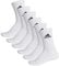 adidas 6 Paar Cushion Crew Socken, Top:White/White/White/White Bottom:White/White, S
