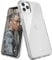 adidas Sports Compatible with iPhone 11 Pro Max Case, Small Logo Print Clear Mobile Phone Protective Case – Transparent
