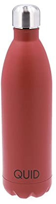 AGROFER Botella 75CL INOX Arizona Burdeos QD, Acero Inoxidable, Multicolor