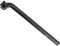 ErgoTec Unisex – Erwachsene Viper Patentsattelstütze, Schwarz, Ø 30.9 mm