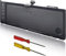 10,95 V / 77.5Wh A1321 Batterie de Rechange pour Ordinateur Portable Apple MacBook Pro 15 A1321 A1286 (mi-2009 à mi-2010) Compatible avec MacBook Pro 5,3 MacBook Pro 5,4 MacBook Pro 6,2