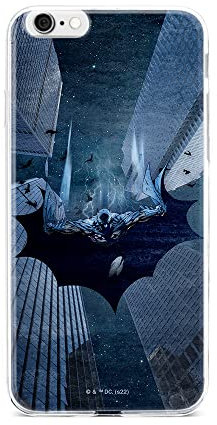ERT GROUP Handyhülle für iPhone 6/6S Original und offiziell Lizenziertes DC Muster Batman 071 optimal an die Form des Handy angepasst, hülle aus TPU