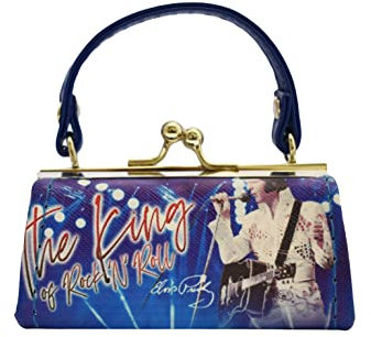 Elvis Presley Miniature Coin Geldbörse, The King - Mid-South Products, Vintage