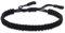 CHOUBAGUAI Handgefertigte geflochtene Glücks-Seil-Armbänder für Damen und Herren, mehrfarbig, tibetisch, buddhistisch, Armband, Paare, Armreifen, Freundschaftsschmuck, Geschenk, Schwarz