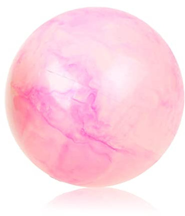 IUDWCG - 1 Pcs Gymnastikball Kleiner Pilates-Ball - 25cm Yoga-Pilates-Ball Kleiner Gymnastikball, dicker explosionssicherer Gymnastikball, rutschfest und superleicht, Zuhause, Büro (Pink)