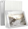 EAZY CASE - Funda Protectora para iPad Air / 2017/2018 Smart Cover Tablet Smartcase de pie Funda abatible con función de pie Función Sleep Wake Up Piel sintética Blanco