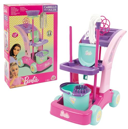 Grandi Giochi - Barbie Carrello Super Mocio - BAR46000