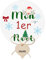 Boule de Noël Décoration de Sapin Mon Premier Noël personnalisée avec Le prénom bébé Famille fête en Bois - Cadeau, DIY Ornement Arbre (1ER Noël)