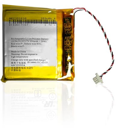 XITAIAN 3.7V 1.29Wh 350mAh AEC353535A AEC353535 1ICP4/35/35 Replacement Battery for Beats Solo 2 Wireless Beats Solo 3 Wireless Bluetooth Headset Powerbeats PRO Headset Charging Case