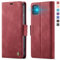XYGLOW Handyhülle für Samsung Galaxy A51 4G Hülle Klappbar Premium PU Lederhülle Klapphülle【RFID Schutz】 Kartenfach Standfunktion Schutzhülle für Samsung A51 4G Flip Case Wallet Tasche Cover, Rot