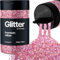 Hemway Premium Glitter Shaker - Pink Holographic | Multi Size Metallic Flake Sequins for Resin & Epoxy Crafts | Craft Supplies for Tumblers, Festival, Hair, Face, Body, Eye & Nail Art | 210 g