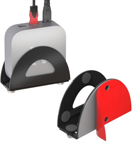 Adjustable TV Box Wall Mount Metal Wall Mount for A-pple TV, Router and Other Media Players