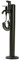 Schwarz Wassersäule Garten Wasserzapfsäule Edelstahl Frostsicherer Außenwasserhahn Wasserzapfstelle Auslaufhahn Wasserentnahmestelle(Color:Round column with spray gun,Size:60cm)