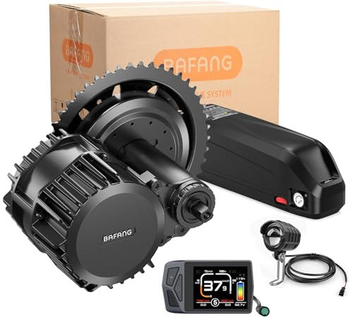 Bafang BBS-HD 1000W 48V Mittelmotor mit EKD01 E-Bike Display und 48V13Ah Ebike Batterie-CAN Protokolle Elektrofahrrad-Umbausatz, Mittelmotor 8Fun BBS03 G320 Ebike Conversion Kit für BB68mm MTB