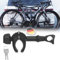 FINEW 25cm Rahmenhalter für Fahrradträger Anhängerkupplung, Universal Fahrradrahmenhalter Abschließbare, Rahmenhalter für U-Bügelrohr: Ø 2,5-3cm - Kraftvolle Fixierung (Patent)