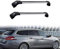 Auto Dachgepäckträger Für Peugeot 308 SW 2007 2018 2019,Anti Rost Abschließbar Dachreling Rack,Verstellbare Gepäcktransport Relingträger Ersatzteile