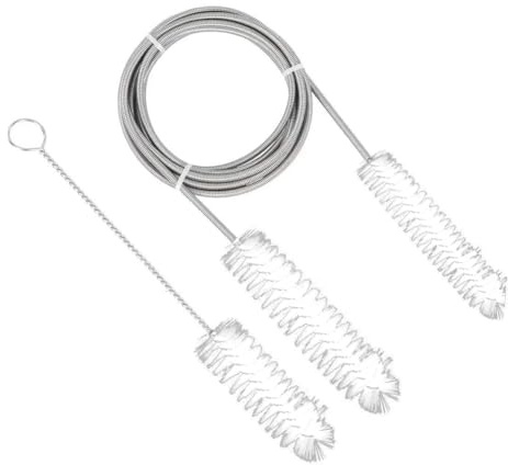 Qusedwey Bürstendurchmesser 15 mm 19 mm - Reinigungsbürste für CPAP-Schläuche - Geeignet für die Meisten CPAP-Schlauchtypen ()